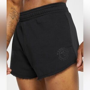 Men’s Gymshark Legacy Black Athletic Gym Shorts 4”  New NWT SKU A5A2Y-BB2J